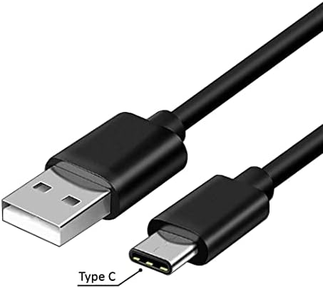 Meilianjia 10 ft USB-C Plugue de cabo de carregador de carregamento de charging para PlayStation