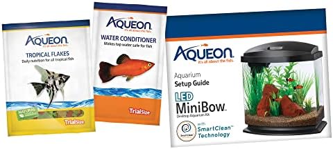 Aqueon 00800197: Kit de aquário Mini Bow LED Blue 1g