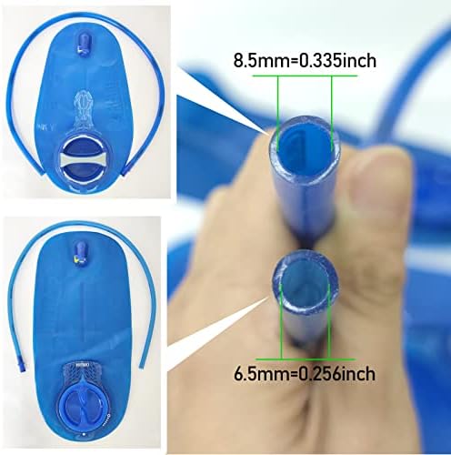 Válvula de mordida vfvimn peças bucais se encaixam em camelbak + 8 bocais azuis