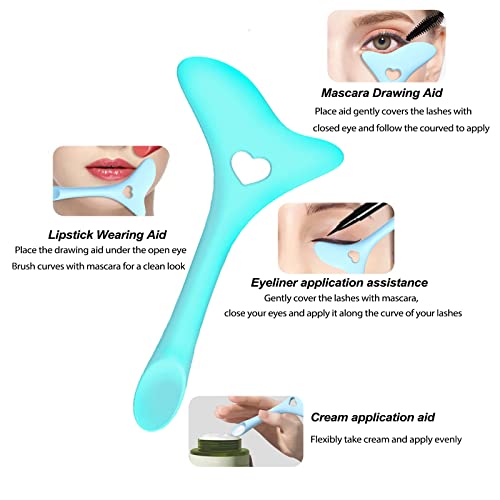 Estêncil Ryaolfly Winged Eyeliner, ferramenta de ajuda de maquiagem para os olhos, ferramenta de assistente