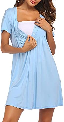 Mulher vestido de maternidade vestidos de amamentação