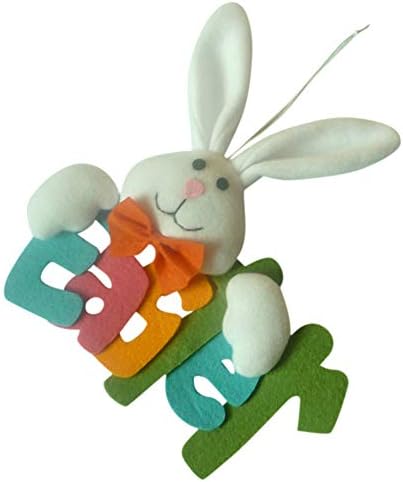 Ornamentos de Natal da escada de Bunny Party Festy Feliz Decoração de coelho Toy Gree