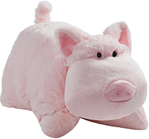 Originais de animais de estimação de travesseiros, porco wiggly, brinquedo de pelúcia de pelúcia de 18