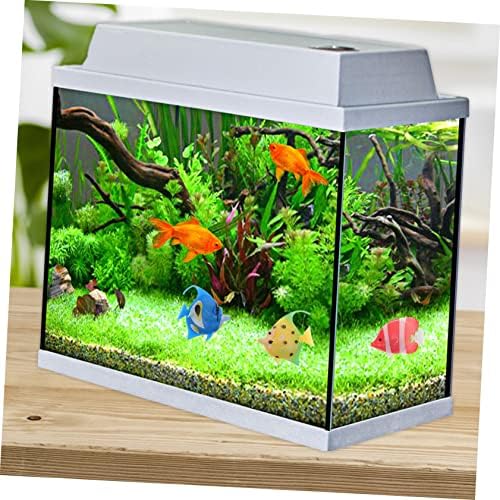 IPETBOOM 8PCS Ornamentos de decoração de paisagismo de tanques de peixes para artesanato mariposas decorativas
