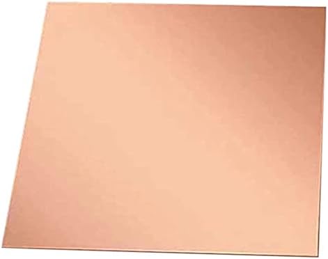 Lieber Iluminação Metal Folha de cobre Placa de cobre roxa de 0,12 polegada de espessura para jóias,