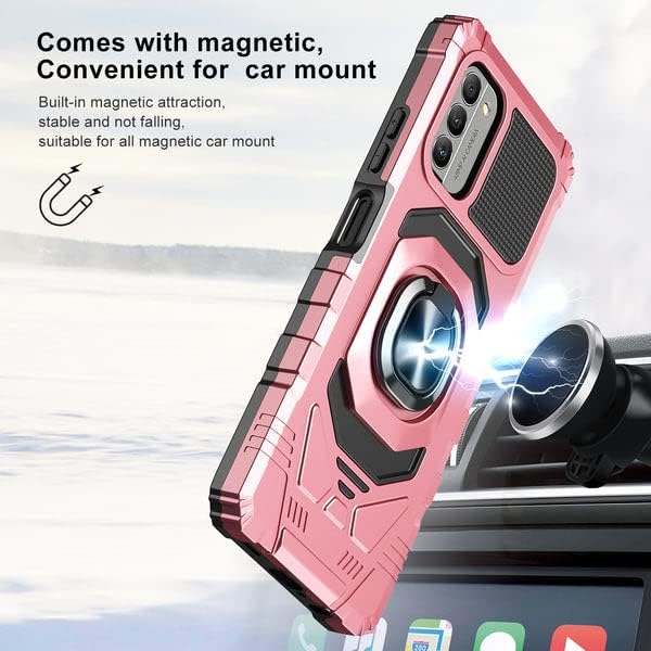 Caixa sem fio Galaxy para Caixa Nokia G400 5G com Protetor de tela de vidro temperado [grau militar] Montagem de