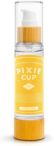 Pixie Menstrual Cup lubrificante - facilite a inserção de seus copos de época - todo o lubrificante natural