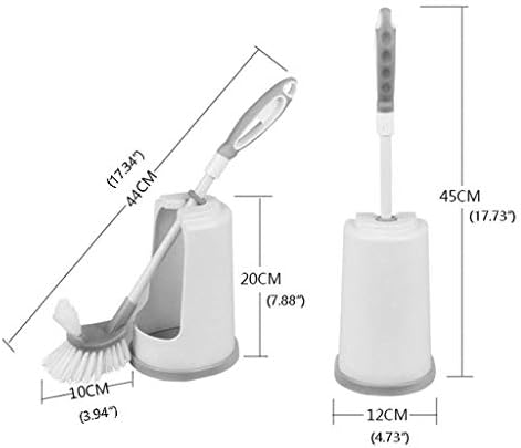 Shangyue Brush Durável e Preco Premium Pp Breck e suporte, sistema de limpeza de vaso sanitário com varinha