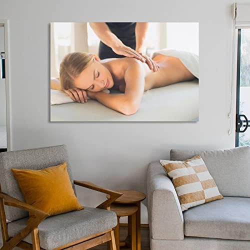 Poster de salão de beleza corporal de beleza massagem integral spa Poster Canvas Pintura Poster de arte