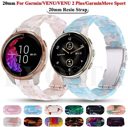 Bandas de relógio inteligente de resina Ankang para Garmin Venu2/Venu 2 Plus Sq Straps Garminmove Sport