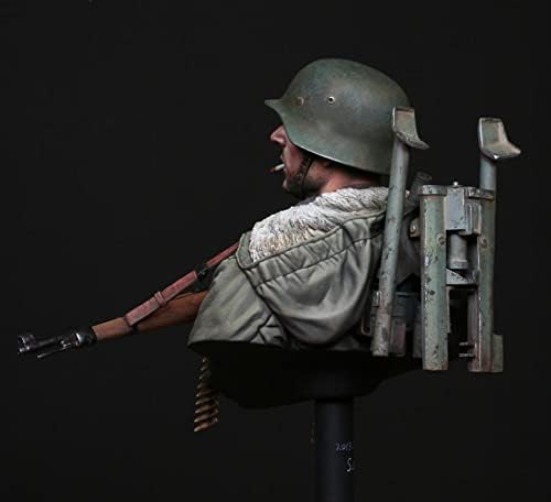 Goodmoel 1/10 Kharkov Battle Soldier Resina Figura Busto Modelo / Soldado Desmonte e Soldado Die Kit Cast