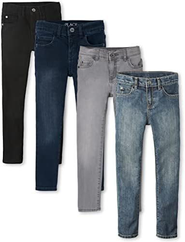 O Place Children's Boys 'Stretch Skinny Jeans 4-Pack