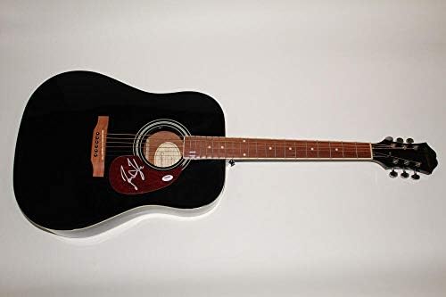 James Taylor assinou o Autograph Gibson Epiphone Acoustic Guitar - Flag, JT PSA