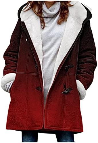 Casacos de inverno masbird para mulheres mais arrasteiras quentes de roupas sólidas jaqueta acolchoada espessa de grandes dimensões