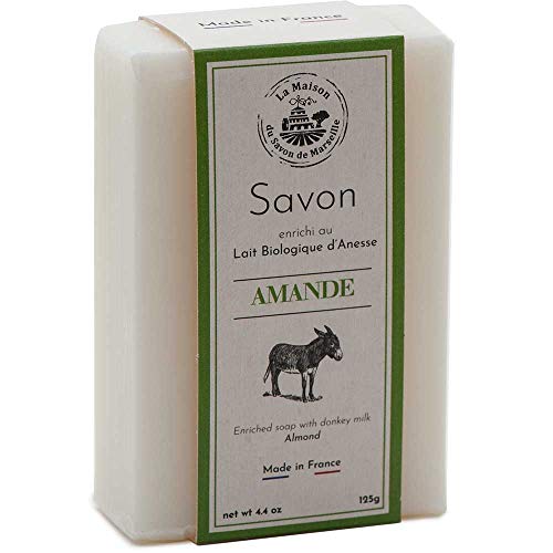 Maison Du Savon de Marselha - Sabão francês feito com leite de burro orgânico fresco - fragrância de