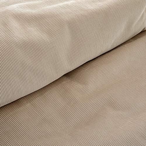 Eikei Pure Cotton Velvet Corduroy Toupet Tampa Conjunto de tecido natural Casual de estilo moderno costelas