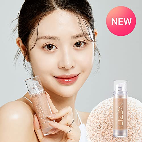 Joseongotelephant Lizda Zero Fit Capsule Foundation ABG Style K-Beauty Korean Skin Foundation 35G 19PETAL bege