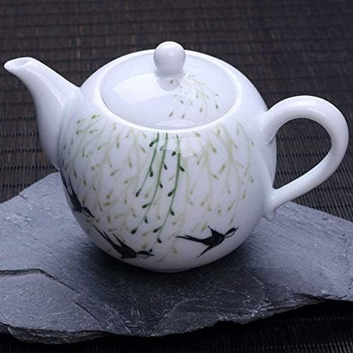 Kettle belde-bule de chá de chá com chá de chá com chá de chá _Cerâmico pintado à mão Pote de