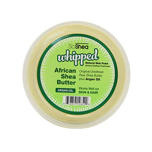 Soshea chicoteou manteiga de karité africana | Para todas as texturas de cabelo e tipos de pele | manteiga