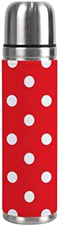 Vantaso Isolle Water Bottle Bottle Polca Vintage Dots Red Isolle Isolle