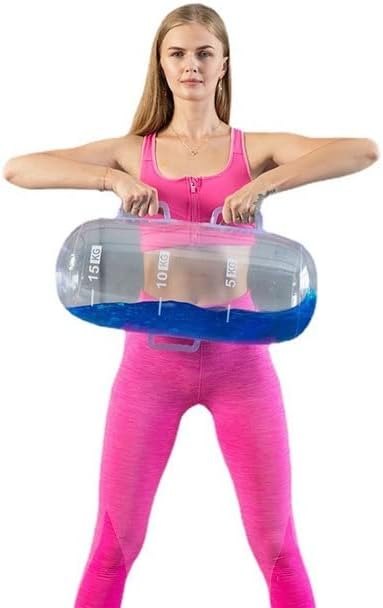 Viajar halteres cheios de água definida para homens Mulheres Equipamentos portáteis de exercícios para construção do corpo de treinamento Músculo do braço