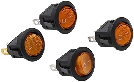 1PCS 20mm KCD1 LED interruptor 12V 220V Power Switch Button Lights Lights LIGN ON/OFF