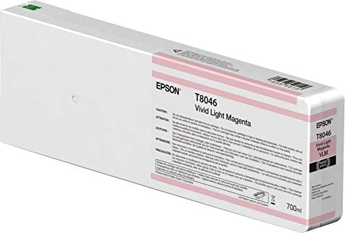 Epson Ultrachrome HD Vivid Light Magenta 700ml Cartucho de tinta para Surecolor SC P6000/8000/7000/9000 Impressoras