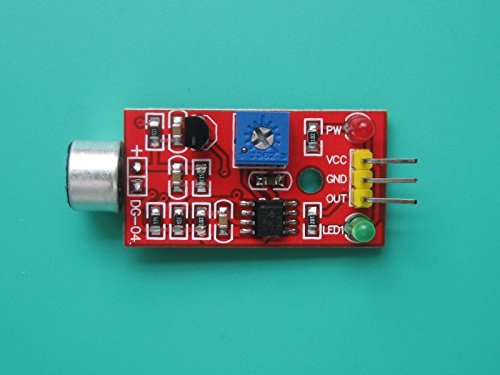TAIDACENT 5 peças Sensor de som do sensor de som Detecção de intensidade Voice Control Switch