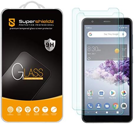 SuperShieldz projetado para o protetor de tela de vidro temperado com temperatura A3 ZTE A3, anti -scratch, bolhas sem bolhas