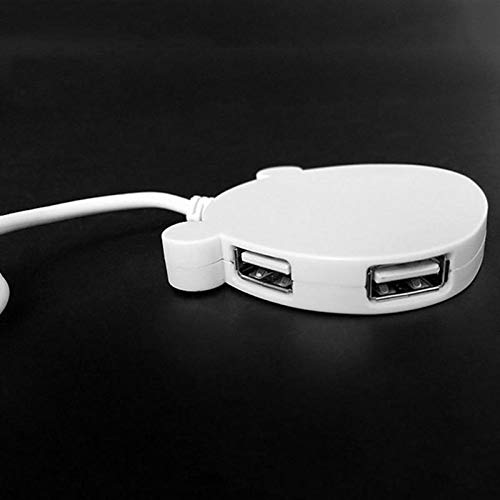 Hub USB em forma de panda 20 4 Port hub USB Adaptador de extensão multi divisor portátil para MacBook Desktop PC Acessórios para laptop