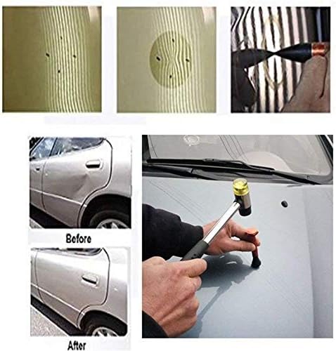 Ferramentas de reparo de carros GS Kit sem pintura Kit de borracha Tap Tope Down Tools Hail Dent Remoção