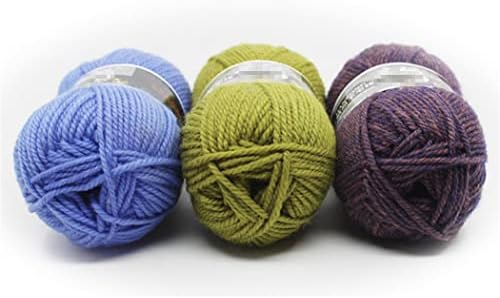 Azedssw macio grosso de lã de lã de lã de fios de lã de mão de tricô de caxemira para tricô de lã