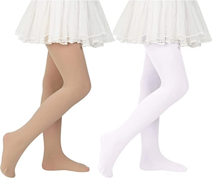 American Trends Ballet Fisce para meninas dança dança de pé apertado crianças leggings meias elásticas