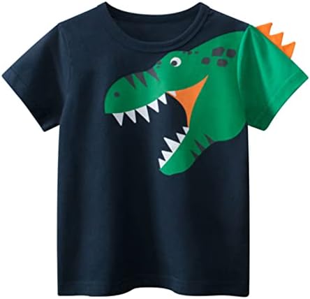 Crianças crianças meninas meninas garotas de cartoon dinossauro manga curta Camisetas tamas de camisetas para crianças camiseta