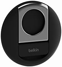 Belkin iPhone MagSafe Mount for MacBook, Montagem da câmera de continuidade do iPhone, gire o iPhone para webcam, compatível com MacBook Pro, Air, iPhone 14, iPhone 13, iPhone 12, preto