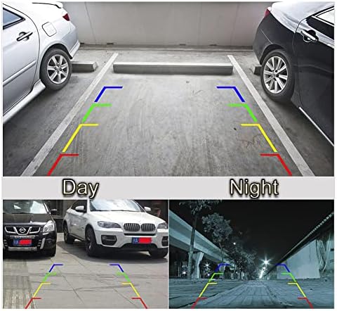 Vlicevrn HD Câmera de estacionamento da linha de estacionamento fixo da linha de estacionamento fixo HD
