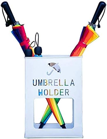 Kuyt Umbrella Stands Modern Metal Umbrella Stand Rack, porta -guarda -chuva grátis para decoração de corredor