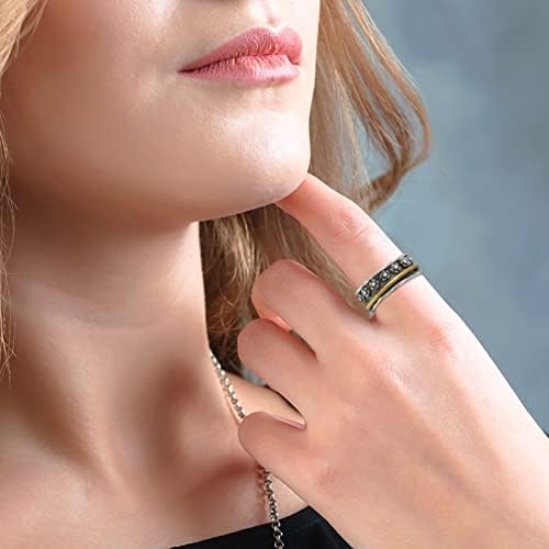 2023 Novo engajamento embutido Jóias femininas anel de anel de diamante Anel de personalidade Rings Fashion's