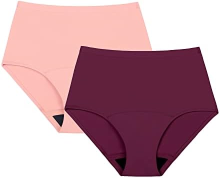 Speax by Thinx Hi-Waist 2-Pack Incontiny Underwear para mulheres, Mulheres de roupas íntimas de incontinência