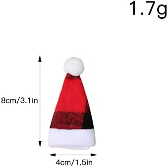 Novo designer moderno de moda personalizada mini chapéu de Natal acessórios para móveis de rack