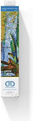 Diamond Dotz Fishing in Spring Van Gogh Diamond Painting Kit 15,7 x 19,7 broca completa