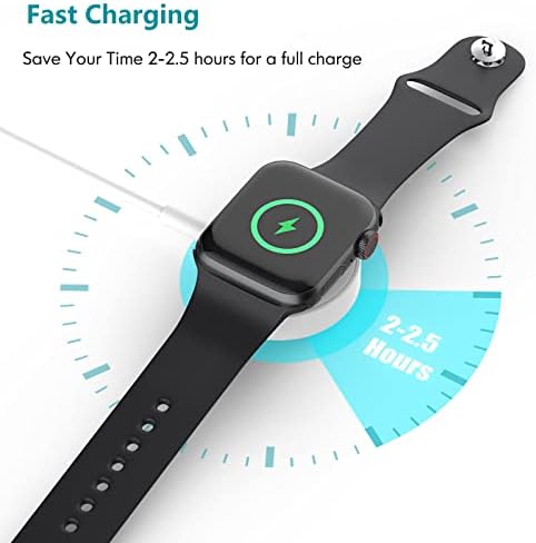 Nevola ???? ????????? Para o Apple Watch Charger 6,6ft/2m, [Apple MFI Certified] Iwatch Charger, carregador