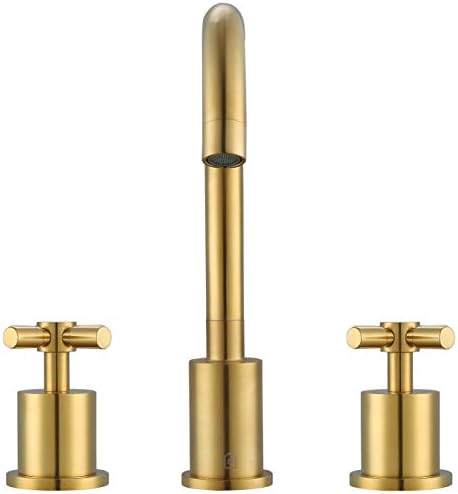 Ancona AN-4325 Prima 3 banheiro da torneira em ouro escovado de titânio