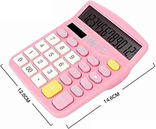 Calculadoras HXR Calculadora de mesa de mesa padrão Solar e bateria calculadora eletrônica de potência dupla