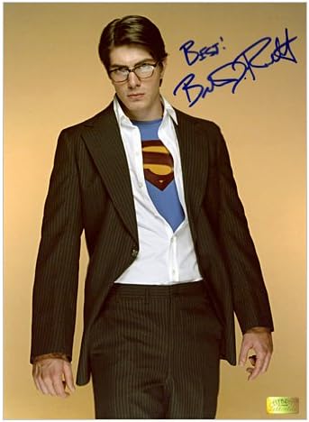 Brandon Routh autografou 8.5x11 Superman retorna