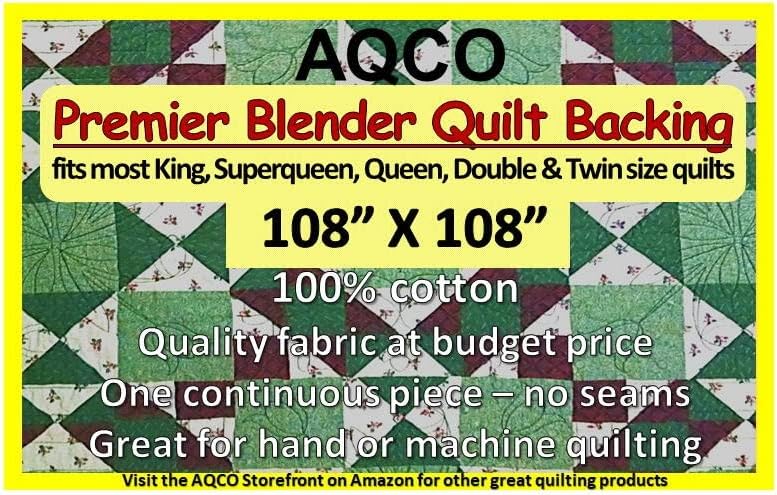 Premier Quilt Backing, King, Seamless, Blender Purple, 108 X108, por AQCO