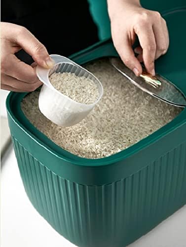Liruxun Rice Armazy Storage Contêiner Dispensador de alimentos Caixa de armazenamento Bucket Kitchen