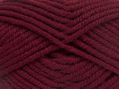 Borgonha Elite Wool Soberbulky - Lã Acelica Fios, 100 gramas de 80 metros