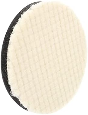 Carros de depila 1pc polishol almofadas limpas de tampão de dedo Disks de disco de cera de roda de cera Disks Polimento de disco com aplicação Adesivo de bolso para polimento de lã de lã de esponja de lã manual