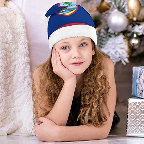 Guam Use Flag Hat Christmas Hat Soft Pray Cap Beanie Funny para Festa Festiva de Ano Novo de Natal